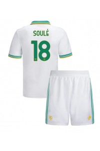 Fotbalové Dres AS Roma Matias Soule #18 Dětské Třetí Oblečení 2025-26 Krátký Rukáv (+ trenýrky)